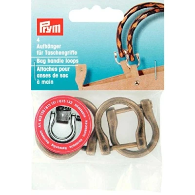 Immagine di Prym Borsa Maniglia Loop, Bronzo, Taglia Unica, 4 unità