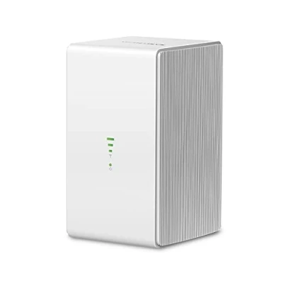 Immagine di (Ricondizionato) Mercusys MB110 4G Router con sim LTE Wireless 300Mbps, Modem 4G, Porta LAN/WAN, Senza Configurazione, Antenne Interne, Porte Antenna Esterna, Compatibile Tutti Gli Operatori