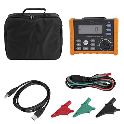Immagine di tester di resistenza loop RCD，MS5910 digitale RCD Multimetro loop，per corrente intervento ，tempo intervento，Tensione