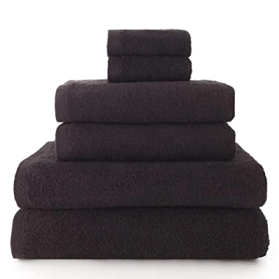 Immagine di Top Towel Set 2 asciugamani, teli bagno o doccia e asciugamani bidet 100% cotone 400 g/m2