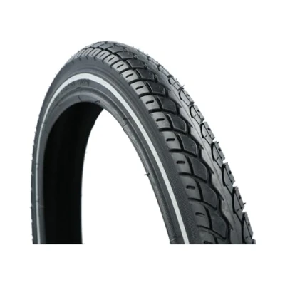 Immagine di Dresco Reifen, Pneumatici 20 x 1,75 Riflettenti Unisex Adulto, Nero, 1.75 inch (47 406)