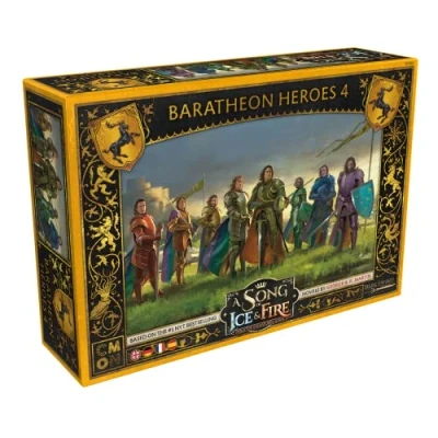 Immagine di CMON, A Song of Ice &amp; Fire Eroi di Haus Baratheon IV, Espansione, Tabletop, 2 giocatori, dai 14+ anni in su, 45 60 minuti, tedesco, multilingue
