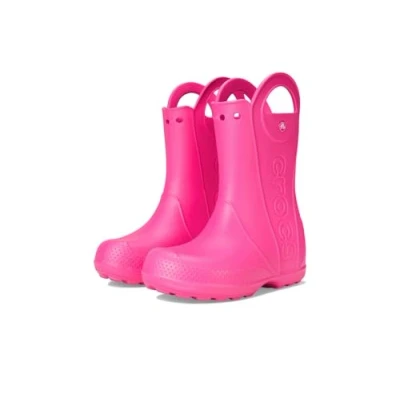 Immagine di Crocs Handle It Rain Boot K, Pink Crush, taglia 42, 32/33 EU
