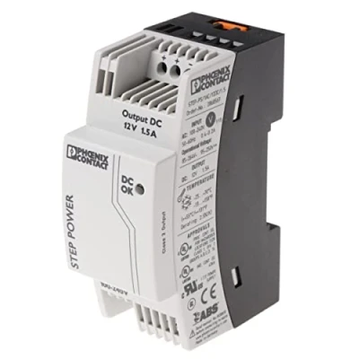 Immagine di Phoenix Contact STEP PS/1AC/12DC/1.5 Alimentatore per guida DIN 12 V/DC 1.65 A 18 W Num. uscite:1 x Contenuto 1 pz.