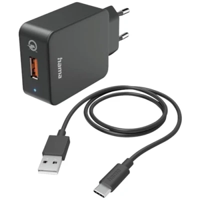 Immagine di Hama Caricatore USB 19.5 W Ambiente interno, Presa di Corrente uscita max. 3000 mA Num. uscite: 1 x C®
