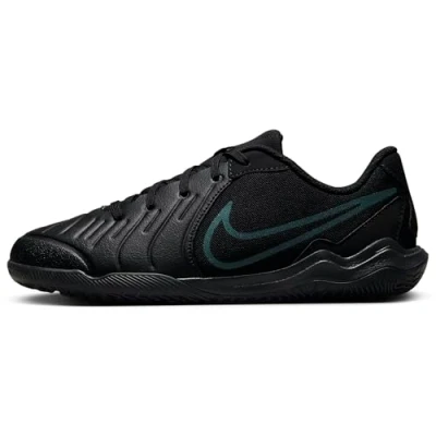 Immagine di Nike Performance JR Tiempo Legend 10 Academy IC Unisex Scarpe da calcetto per bambini, Taglia: 32, Soar/white Tessuto / sintetico
