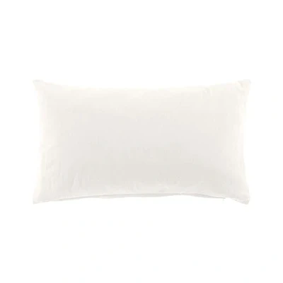 Immagine di Douceur d&#039;Intérieur Twily Cuscino Sfoderabile, 30 x 50 cm, Bianco, Cotone e Poliestere Riciclato