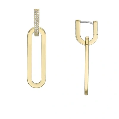 Immagine di Fossil Orecchini goldcoloured, Donna, Taglia: One Size, Gold coloured