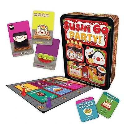 Immagine di Gamewright , Sushi Go Party Game Card Ages 8+ 2 8 Players 20 Minutes Playing Time