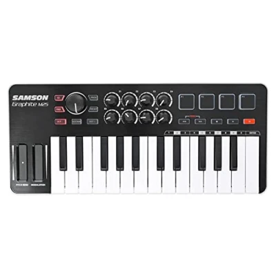 Immagine di Samson GRAPHITE M25 Mini MIDI Controller USB
