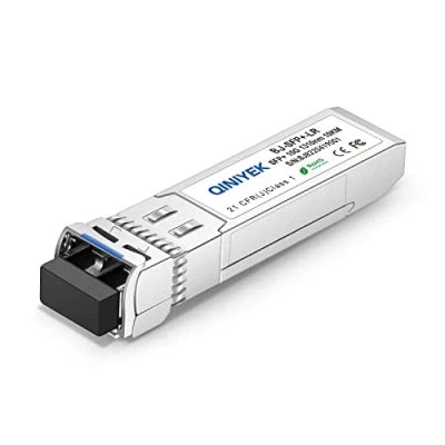Immagine di QINIYEK 10GBase LR SFP+ Transceiver,10G Monomodale Modulo LC per Cisco SFP 10G LR,Ubiquiti UF SM 10G,Meraki MA 10GB LR,Mikrotik,,Supermicro(SMF,1310nm,10km,DDM )(Confezione da 1)