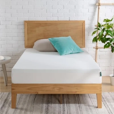 Immagine di Zinus Materasso 80x190cm Altezza 15cm MED H2 H3 in memory foam al tè verde