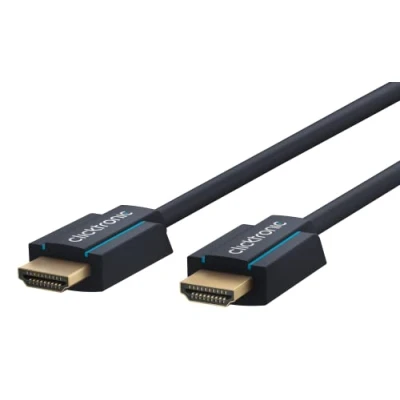 Immagine di Clicktronic 70305 Cavo HDMI ad Alta Velocità con Ethernet 0.5m, 5 m Lunghezza del