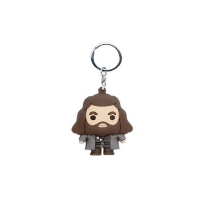 Immagine di Harry Potter Hagrid Chibi Figura in Vinile Portachiavi, Multicolore, 5 x 6,7 cm
