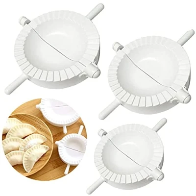 Immagine di CHSEEO Set di 3 Pastamaker Stampo per Panzerotti, Ravioli, Pierogi e Pasta Tagliapasta Forme Ravioli Mold Wraper Dumpling Maker Dough Press Pasticceria Utensili #6
