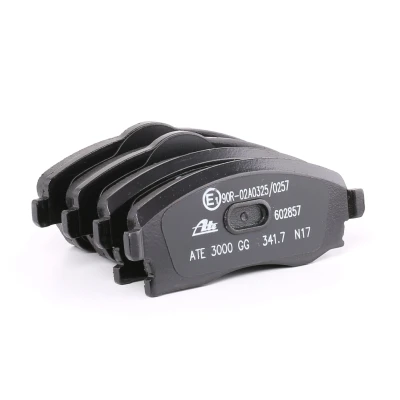 Immagine di ATE 13.0460 2857.2 Kit pastiglie freno con segnalatore acustico usura bulloni pinza accessori OPEL: Corsa C Hatchback, Meriva A