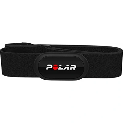 Immagine di Polar H10, Sensore di Frequenza Cardiaca Toracico, Unisex, con Trasmissione Ant+ e Bluetooth, Memoria Interna, Impermeabile, Elastico Comodo Stabile, Nero, XS S, XS/S, H10