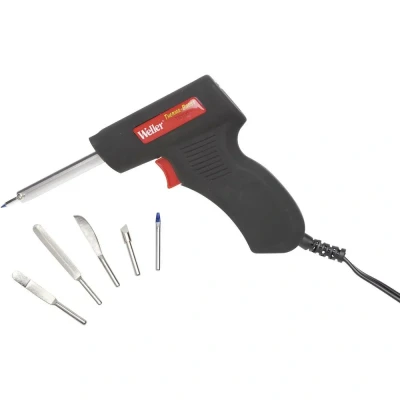 Immagine di Weller TB100EU Saldatore a pistola 230 V 130 W Stilo, Forma scalpello, Punta per tagliare funi, spugna, lisciare,