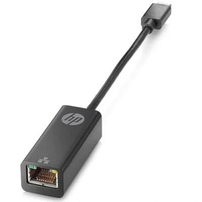 Immagine di HP Adattatore da USB C a RJ45 G2, Compatibile con PC dotati di porta C, Nero