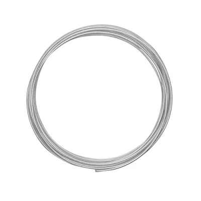 Immagine di Vaessen Creative Filo Metallico di Alluminio con goffratura Circolare, 2 mm x 5 m Argento