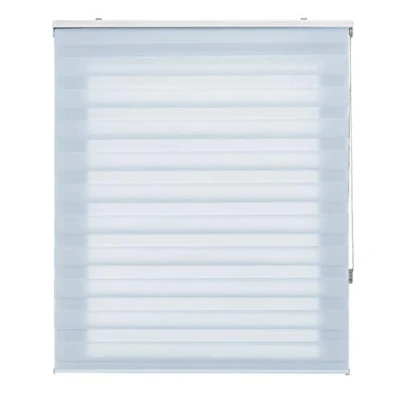 Immagine di Blindecor Tende avvolgibili su misura notte e giorno colore celeste, 65 x 250 cm (larghezza altezza). Dimensioni del tessuto 62 245 cm.