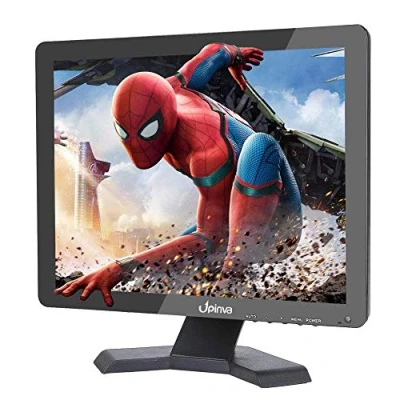 Immagine di Upinva 15 pollici monitor CCTV Display sicurezza Schermo telecamera di Multifunzione HDMI AV BNC VGA Ingresso interfaccia USB del computer Risoluzione 1024X768
