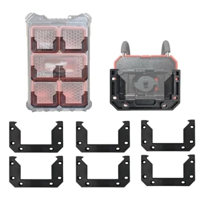 Immagine di StealthMounts Cleat &#039;n&#039; Feet Packout Tacchetti di Montaggio V2 Compatibile con scatole Packout, blocco Milwaukee Accessori &amp; piedi Confezione da 6 a