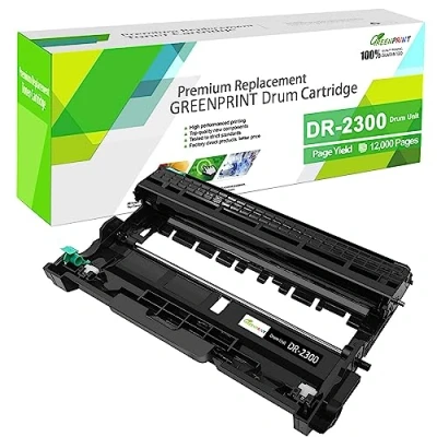 Immagine di DR 2300 DR2300 Unità Cartuccia di Tamburo Compatibile 12000 pagine per Brother HL L2300D L2340DW L2360DN L2365DW DCP L2500D L2520DW L2540DW MFC L2700DN L2700DW L2720DW L2740DW stampanti ( nero )