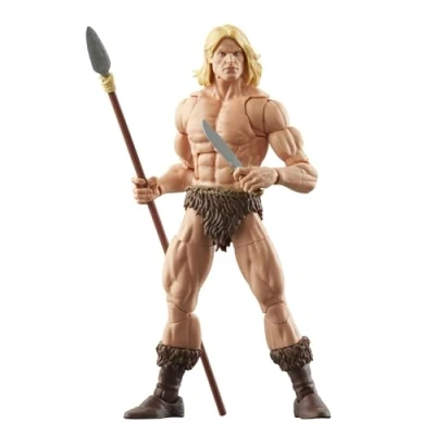Immagine di Hasbro Marvel Legends Series, KA Zar, Action Figure collezionabile per Adulti da 15 cm Ispirata ai Fumetti, con Parte Build A