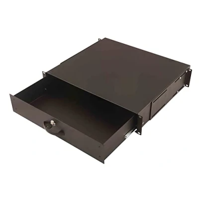 Immagine di Digitus DN 19 KEY 2U SW pollici Cassetto per armadio rack 2 U Nero
