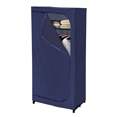Immagine di WENKO Armadio con portaoggetti Business riponibile in Modo salvaspazio Blu Scuro