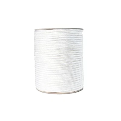 Immagine di Corda Treccia multiuso 4mm, 100 m Bianco Antica Corderia Marra,Treccia mare, fai da te, garden, stabilizzato ai raggi U.V. resistente a intemperie e agenti atmosferici.