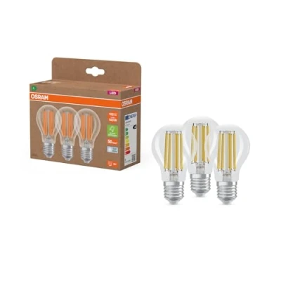 Immagine di OSRAM 4099854348075 LED (monocolore) ERP A (A G) E27 7.2 W Bianco freddo 3 pz.