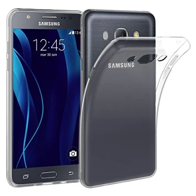 Immagine di ebestStar Cover per Samsung J7 2016 Galaxy SM J710F J710H, Custodia Silicone Trasparente, Protezione TPU Antiurto, Morbida Sottile Slim, Trasparente