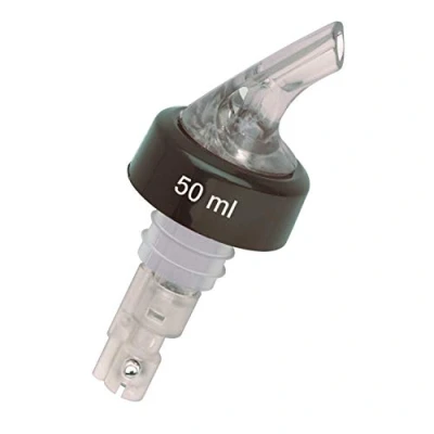 Immagine di PIAZZA Tappo Versatore Metrico in Plastica Confezione da 3 Pezzi 50 ml, Trasparente