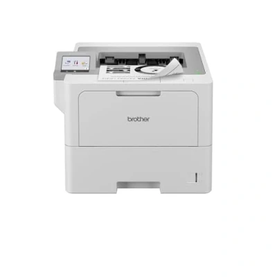 Immagine di Brother HL L6410DN Stampante laser nero bianco (A4, 50 pagine/min., 1.200 x DPI, LAN, NFC, Duplex, 520 fogli di carta) bianco/grigio