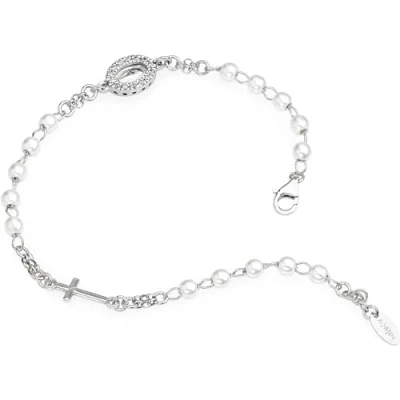 Immagine di Amen Bracciale Rosario Unisex Argento BROBBZ M3
