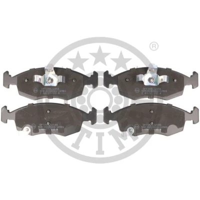 Immagine di OPTIMAL BP 12555 Kit pastiglie freno Assale anteriore con segnalatore acustico usura FIAT: Panda III Hatchback, LANCIA: Ypsilon
