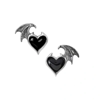 Immagine di Alchemy Gothic BlackSoul Donna Set di Orecchini Colore Argento Peltro