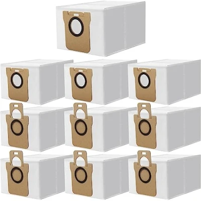 Immagine di DOBIGER 10 Pezzi Sacchetti per Aspirapolvere Compatibile con Xiaomi X10+ &amp; Dreame L10s Ultra Robot Stazione Base