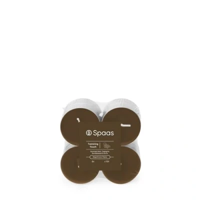 Immagine di Spaas Lumini profumati maxi, confezione da 8 pezzi, 10 ore Twinkling Touch