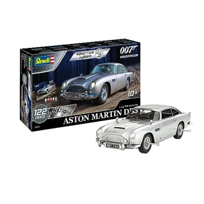 Immagine di Revell James Bond Aston Martin DB5, set regalo in scala 1:24, argento
