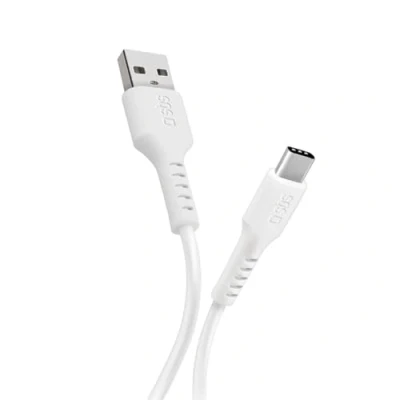 Immagine di SBS TECABLEMICROC10W cavo USB 2.0 1 m A C Bianco