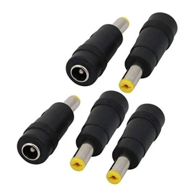 Immagine di N/A 5,5 mm x 1,7 connettore Maschio a 2,1 Femmina Jack DC Power Adapter 5 Pezzi