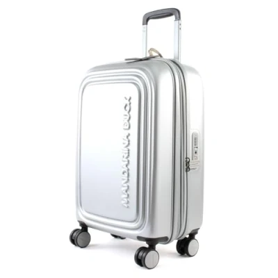 Immagine di Mandarina Duck Logoduck + Trolley Cabin Exp, Argento (Silver), 35x55x23/26(LxHxW)