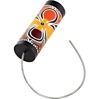 Immagine di Sonic Energy Thunder Drum Small Effetto sonoro del temporale per meditazione, viaggi sonori, percussioni Strumento dipinto a mano, multicolore (TD S)