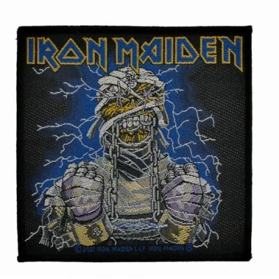 Immagine di Iron Maiden Powerslave Eddie Unisex Toppa multicolore 100% poliestere