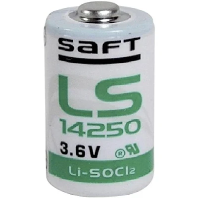 Immagine di 4x Ls 14250 Incl. Box, 3,6 Volt Saft Litio, LS14250 Batteria