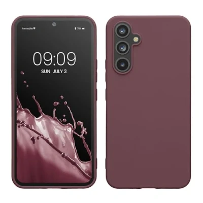 Immagine di kwmobile Custodia Compatibile con Samsung Galaxy A54 5G Cover Back Case per Smartphone in Silicone TPU Protezione Gommata uva