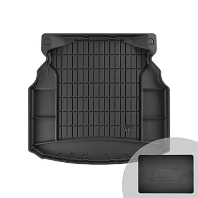 Immagine di FROGUM ProLine 3D Esclusivo Tappetino Vasca Baule Bagagliaio in gomma perfetto per Mercedes Benz Classe C W204 2007 2014 Comodo organizzatore Bordi più alti
